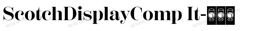 ScotchDisplayComp It字体转换